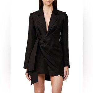 Free People Significant Other Tempo Blazer Dress 6